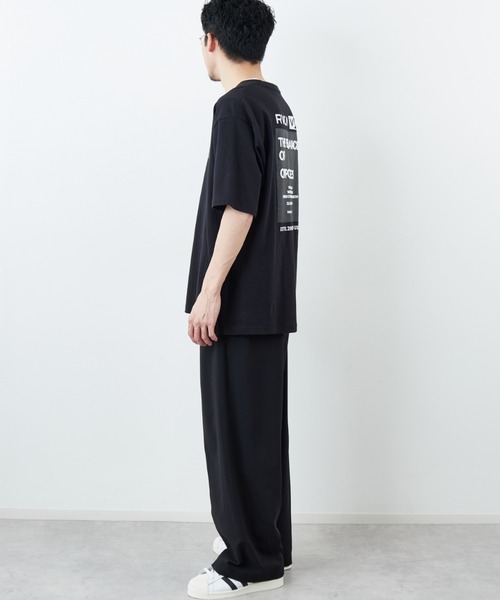 RVCA（ルーカ）の「【WEB限定】[RVCA/ルーカ] DOUBLE BOX バックプリント ショートスリーブＴシャツ（Tシャツ/カットソー・レディース・ブラック/ホワイト/ブルー・M/XL/L）」の21枚目の写真