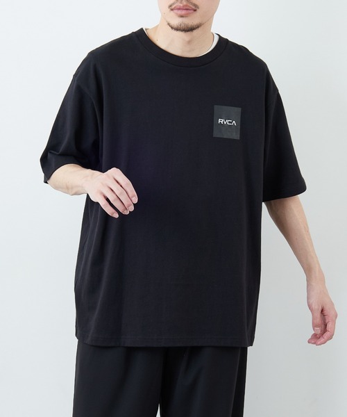 RVCA（ルーカ）の「【WEB限定】[RVCA/ルーカ] DOUBLE BOX バックプリント ショートスリーブＴシャツ（Tシャツ/カットソー・レディース・ブラック/ホワイト/ブルー・M/XL/L）」の17枚目の写真