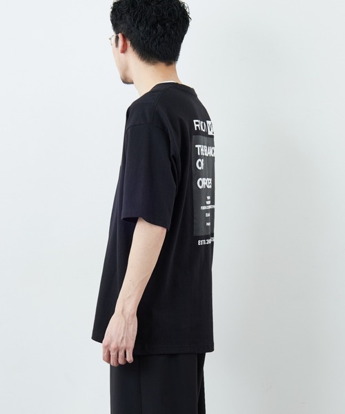 RVCA（ルーカ）の「【WEB限定】[RVCA/ルーカ] DOUBLE BOX バックプリント ショートスリーブＴシャツ（Tシャツ/カットソー・レディース・ブラック/ホワイト/ブルー・M/XL/L）」の18枚目の写真