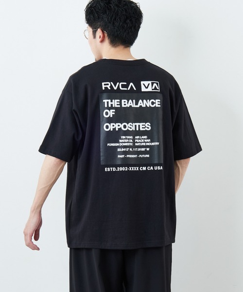 RVCA（ルーカ）の「【WEB限定】[RVCA/ルーカ] DOUBLE BOX バックプリント ショートスリーブＴシャツ（Tシャツ/カットソー・レディース・ブラック/ホワイト/ブルー・M/XL/L）」の19枚目の写真