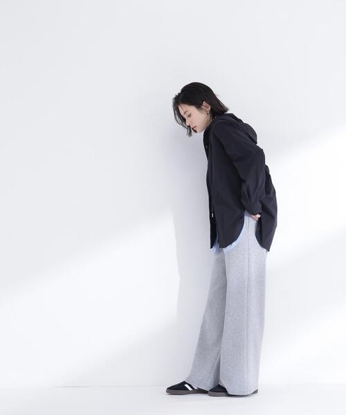 NATURAL BEAUTY BASIC(ナチュラルビューティーベーシック)の「◇フーディーシャツブルゾン(ブルゾン・レディース・ブラック/オフホワイト/ブルー・FREE)」の16枚目の写真