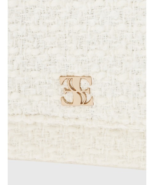 EIMY ISTOIRE（エイミーイストワール）の「ツイードバッグ（ハンドバッグ・レディース・イエロー/アイボリー/ピンク・F）」の12枚目の写真