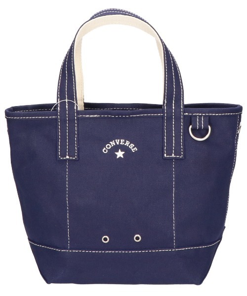 CONVERSE（コンバース）の「【CONVERSE/コンバース】AS CANVAS TOTE BAG S /キャンバスバッグS（トートバッグ・レディース・ベージュ/ネイビー/カーキ/ブラック/オフホワイト/グレー・FREE）」の6枚目の写真