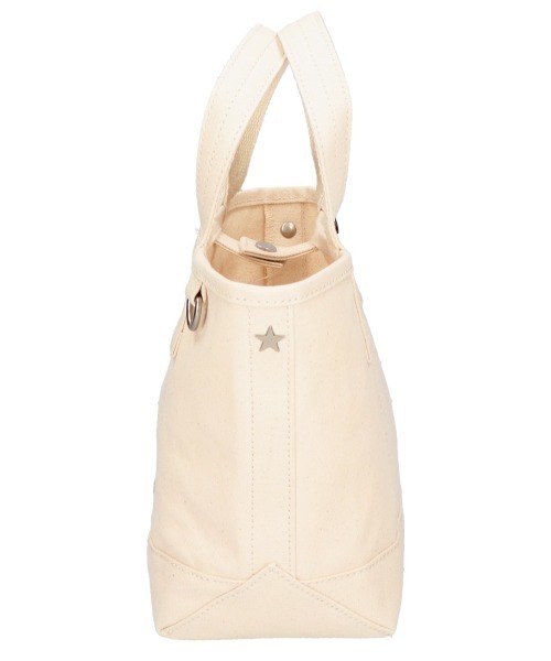 CONVERSE（コンバース）の「【CONVERSE/コンバース】AS CANVAS TOTE BAG S /キャンバスバッグS（トートバッグ・レディース・ベージュ/ネイビー/カーキ/ブラック/オフホワイト/グレー・FREE）」の15枚目の写真