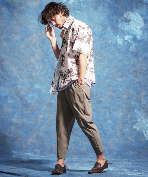 Jih Nunc（ジーヌンク）の「mp14623-ストレッチナイロンテーパードパンツ(JIH-R1189)（その他パンツ・メンズ・ベージュ/チャコール/カーキ・L/M/S）」の11枚目の写真