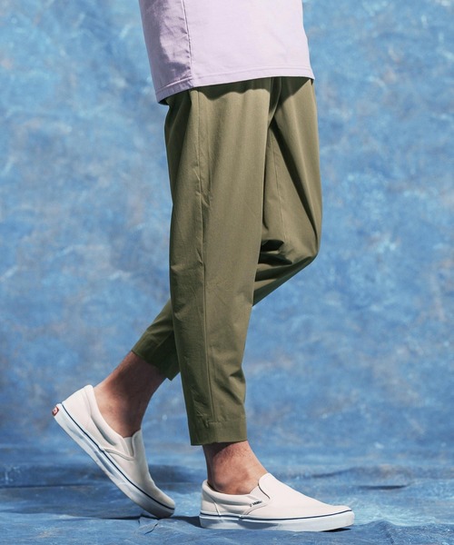 Jih Nunc（ジーヌンク）の「mp14623-ストレッチナイロンテーパードパンツ(JIH-R1189)（その他パンツ・メンズ・ベージュ/チャコール/カーキ・L/M/S）」の13枚目の写真