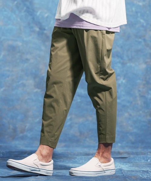 Jih Nunc（ジーヌンク）の「mp14623-ストレッチナイロンテーパードパンツ(JIH-R1189)（その他パンツ・メンズ・ベージュ/チャコール/カーキ・L/M/S）」の14枚目の写真