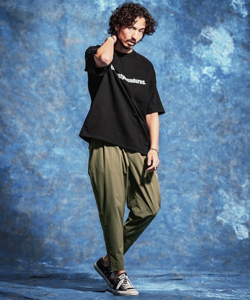 Jih Nunc（ジーヌンク）の「mp14623-ストレッチナイロンテーパードパンツ(JIH-R1189)（その他パンツ・メンズ・ベージュ/チャコール/カーキ・L/M/S）」の15枚目の写真