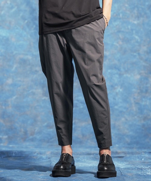 Jih Nunc（ジーヌンク）の「mp14623-ストレッチナイロンテーパードパンツ(JIH-R1189)（その他パンツ・メンズ・ベージュ/チャコール/カーキ・L/M/S）」の21枚目の写真