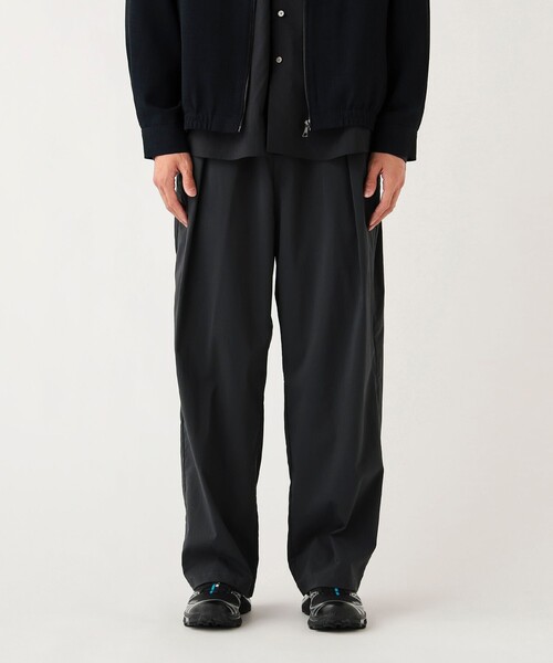 BEAMS HEART（ビームスハート）の「ワンタック ワッシャー ワイドパンツ（その他パンツ・メンズ・ブラック/チャコールグレー・LARGE/MEDIUM/SMALL）」の6枚目の写真