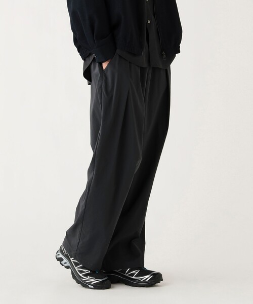 BEAMS HEART（ビームスハート）の「ワンタック ワッシャー ワイドパンツ（その他パンツ・メンズ・ブラック/チャコールグレー・LARGE/MEDIUM/SMALL）」の7枚目の写真