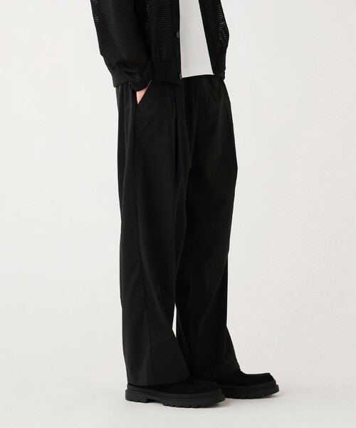 BEAMS HEART（ビームスハート）の「ワンタック ワッシャー ワイドパンツ（その他パンツ・メンズ・ブラック/チャコールグレー・LARGE/MEDIUM/SMALL）」の11枚目の写真