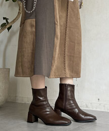 un dix cors | シンプルショートブーツ(ブーツ)