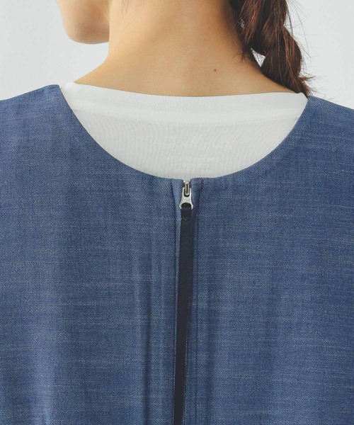 GLOBAL WORK(グローバルワーク)の「キーネックサロペット/636033(サロペット/オーバーオール・レディース・チャコールグレー/ブルー/ブラック・MEDIUM/LARGE)」の15枚目の写真