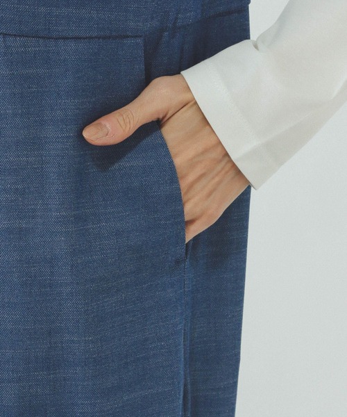 GLOBAL WORK(グローバルワーク)の「キーネックサロペット/636033(サロペット/オーバーオール・レディース・チャコールグレー/ブルー/ブラック・MEDIUM/LARGE)」の17枚目の写真