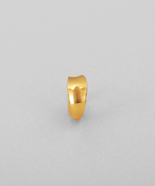 COCOSHNIK ONKITSCH(ココシュニックオンキッチュ)の「シルバー フローツイストピアス GP(ピアス(両耳用)・レディース・ゴールド・00)」の4枚目の写真