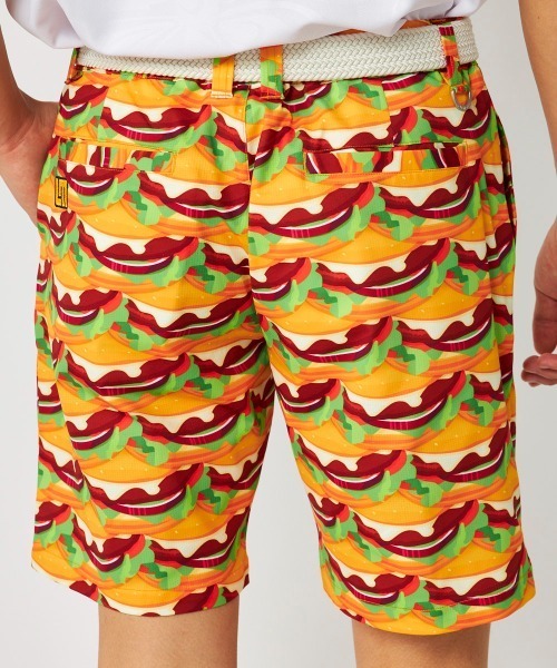 Loudmouth(ラウドマウス)の「LOUDMOUTH/ラウドマウス ゴルフウェア 吸汗速乾 UV ストレッチ 柄 ショートパンツ(その他パンツ・メンズ・その他1/その他3/その他2/その他/その他4・L/M/3L/LL)」の4枚目の写真