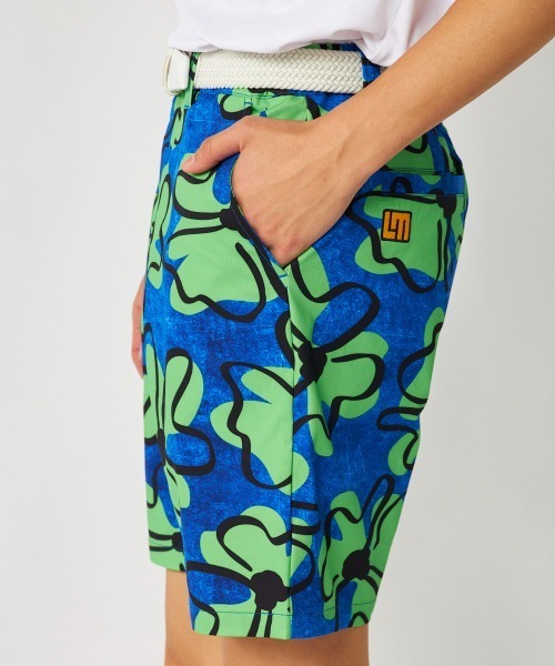 Loudmouth(ラウドマウス)の「LOUDMOUTH/ラウドマウス ゴルフウェア 吸汗速乾 UV ストレッチ 柄 ショートパンツ(その他パンツ・メンズ・その他1/その他3/その他2/その他/その他4・L/M/3L/LL)」の6枚目の写真