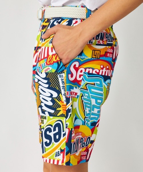 Loudmouth(ラウドマウス)の「LOUDMOUTH/ラウドマウス ゴルフウェア 吸汗速乾 UV ストレッチ 柄 ショートパンツ(その他パンツ・メンズ・その他1/その他3/その他2/その他/その他4・L/M/3L/LL)」の12枚目の写真
