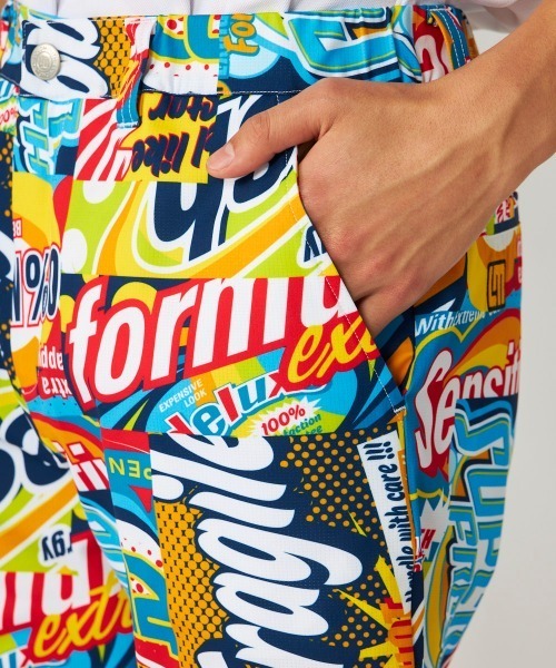 Loudmouth(ラウドマウス)の「LOUDMOUTH/ラウドマウス ゴルフウェア 吸汗速乾 UV ストレッチ 柄 ショートパンツ(その他パンツ・メンズ・その他1/その他3/その他2/その他/その他4・L/M/3L/LL)」の14枚目の写真