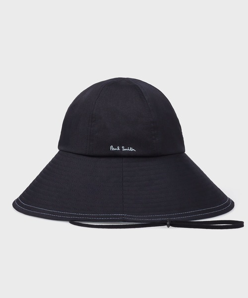 Paul Smith(ポールスミス)の「ウィメンズ ワイドブリム ハット / 165623 WBHAT(ハット・レディース・ネイビー/オフホワイト・FREE)」の1枚目の写真