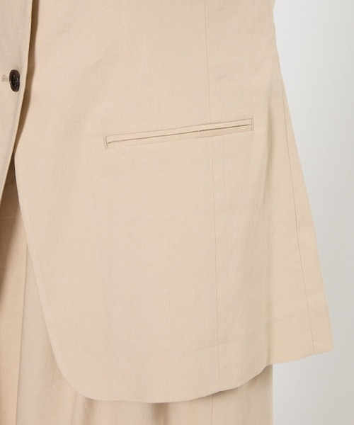 BABYLONE（バビロン）の「ソフトレーヨンジレ（ベスト・レディース・ブルー/ダークブラウン/ベージュ・フリー）」の22枚目の写真