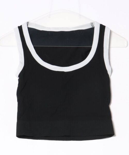 Burner(バーナー)の「【lux sea jewelry(ラックス・シー・ジュエリー)】タンクトップバイカラータンクトップ lux-tank-4-10【RBTS】(タンクトップ・レディース・ホワイト/ブラック/グレー系その他・FREE)」の2枚目の写真