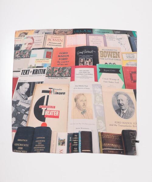 URBAN RESEARCH DOORS(アーバンリサーチドアーズ)の「LY POSTCARD SCARF(その他小物・レディース・その他1/ブルー系その他・ONE)」の2枚目の写真