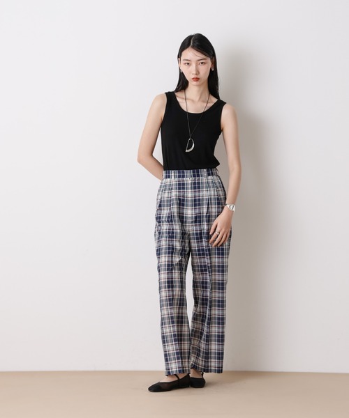 NANO universe（ナノユニバース）の「「STEVELOUR」リュクステレコタンクトップ（タンクトップ・レディース・グレー/ブラック・FREE）」の16枚目の写真