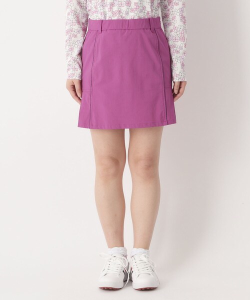 adabat(アダバット)の「【UVカット/接触冷感/ストレッチ】サイドプリーツスカート(スカート・レディース・ピンク系/ブラック・40/38/42)」の15枚目の写真