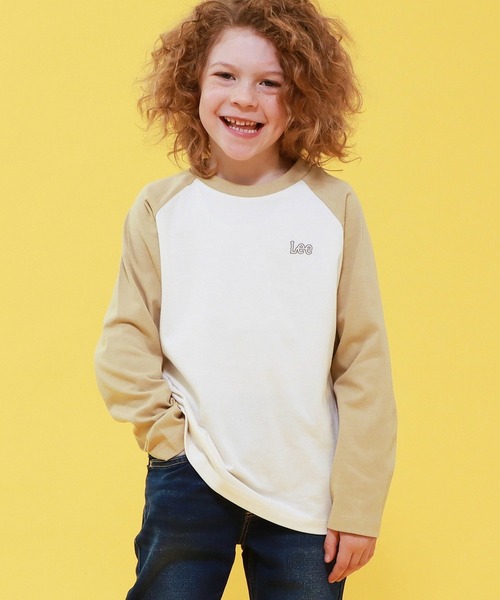 Lee（リー）の「Lee/リー【110-150cm】キッズ バックプリント長袖Tシャツ（Tシャツ/カットソー・キッズ・ホワイト/ベージュ・120/130/140/150/110）」の8枚目の写真