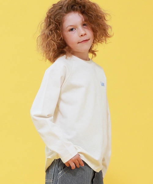 Lee（リー）の「Lee/リー【110-150cm】キッズ バックプリント長袖Tシャツ（Tシャツ/カットソー・キッズ・ホワイト/ベージュ・120/130/140/150/110）」の15枚目の写真