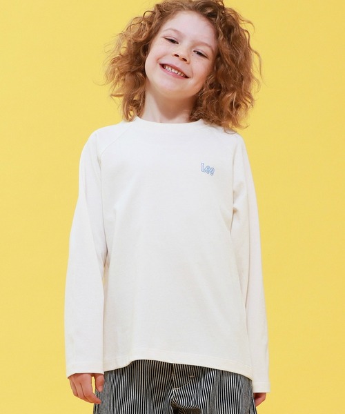 Lee（リー）の「Lee/リー【110-150cm】キッズ バックプリント長袖Tシャツ（Tシャツ/カットソー・キッズ・ホワイト/ベージュ・120/130/140/150/110）」の16枚目の写真
