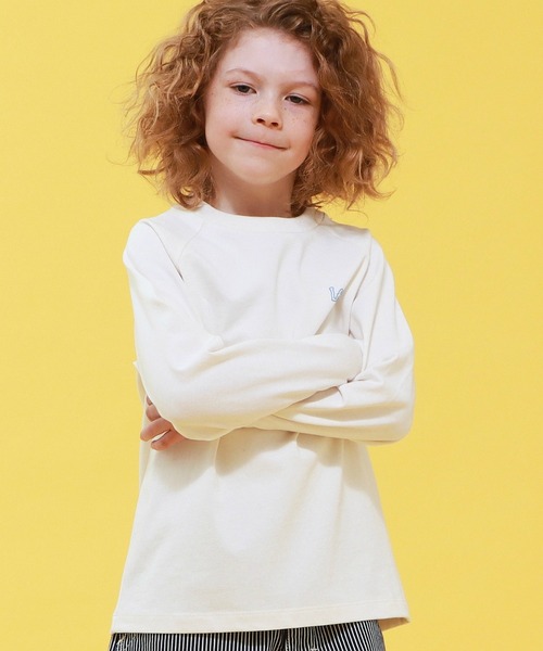 Lee（リー）の「Lee/リー【110-150cm】キッズ バックプリント長袖Tシャツ（Tシャツ/カットソー・キッズ・ホワイト/ベージュ・120/130/140/150/110）」の17枚目の写真
