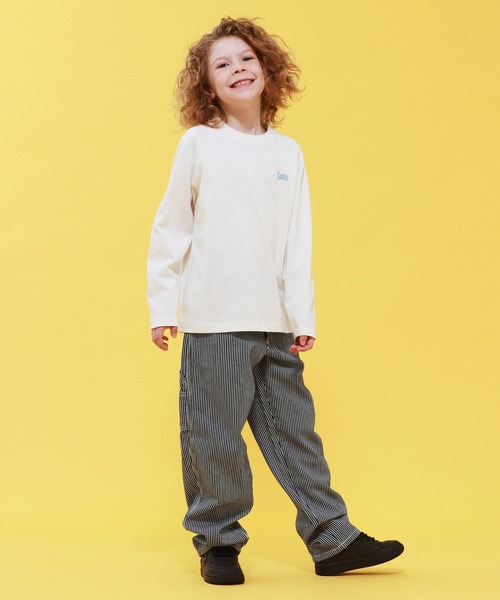 Lee（リー）の「Lee/リー【110-150cm】キッズ バックプリント長袖Tシャツ（Tシャツ/カットソー・キッズ・ホワイト/ベージュ・120/130/140/150/110）」の20枚目の写真