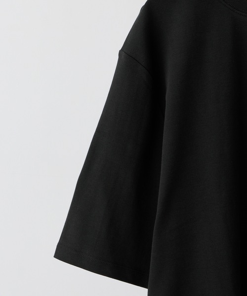 CLEL(クレイル)の「【CLEL】Giza Cotton Basic Short Sleeve T-Shirt / ギザコットン ベーシック半袖Tシャツ(Tシャツ/カットソー・メンズ・チャコールグレー/ホワイト/グレイッシュベージュ/ブラック/グレー・L/M/S/XS)」の6枚目の写真