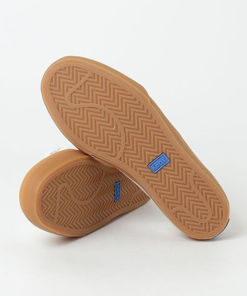 Keds(ケッズ)の「Keds ケッズ ジャンプ キック T-トゥ レザー/スエード ホワイト(スニーカー・レディース・ホワイト・22.5cm/23.0cm/23.5cm/24.0cm/24.5cm/25.0cm)」の9枚目の写真