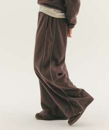 Fallett（ファレット）の「フリースパンツブラウン（スウェットパンツ）」