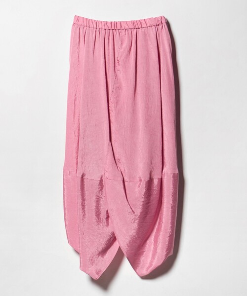 muller of yoshiokubo（ミュラーオブヨシオクボ）の「＜muller of yoshiokubo＞ツイストスカート 2WAY（スカート・レディース・ピンク・36）」の2枚目の写真