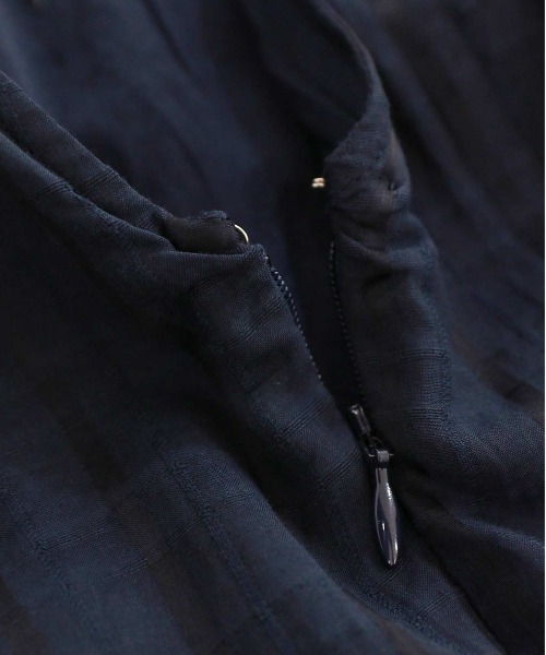 Marilyn Moon(マリリンムーン)の「sheer check 2way gathered dress(ワンピース・レディース・ネイビー/グレー/オフホワイト・FREE)」の22枚目の写真