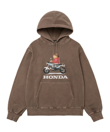 Pigment Dax Bear Hoodie Brown