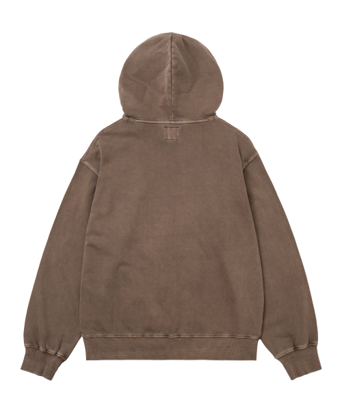 PHYPS MOTORCYCLE（フィップスモーターサイクル）の「Pigment Dax Bear Hoodie Brown（パーカー・レディース・その他・MEDIUM/LARGE/SMALL/X-LARGE）」の2枚目の写真