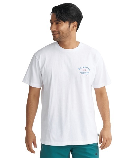 BILLABONG(ビラボン)の「【別注】ビラボン BILLABONG アウトドアカジュアル 半袖Tシャツ PEAK ALPEN 限定コラボ(Tシャツ/カットソー・メンズ・ブルーグレー/ブラック/ホワイト・S/M/L/LL)」の1枚目の写真