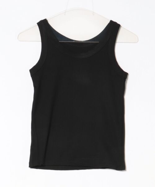 Ritzy(リッツィー)の「U ネック タンクトップ(Tシャツ/カットソー・レディース・ホワイト/パープル/ダークグレー/イエロー/ゴールド/ブラック/ブルー/カーキ/ライトグレー・FREE)」の19枚目の写真