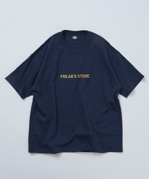 FREAK'S STORE(フリークスストア)の「限定展開 リラックスフィット 刺繍ロゴ クルーネック Tシャツ(Tシャツ/カットソー・メンズ・ホワイト/ネイビー/ブラック/ピンク・LARGE/SMALL/MEDIUM)」の20枚目の写真