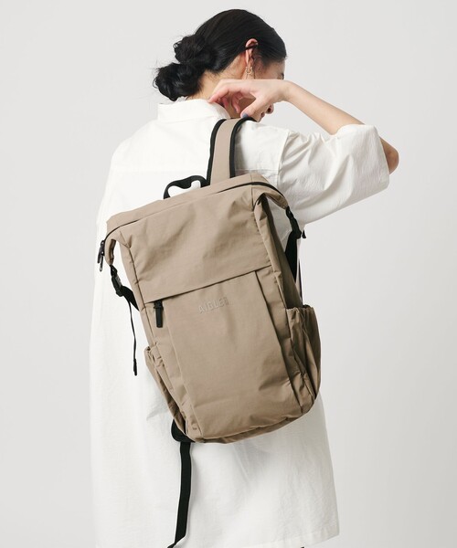 AIGLE（エーグル）の「＜AIGLE＞ナイロン バックパック（バックパック/リュック・レディース・ブラック/モカ・FREE）」の2枚目の写真