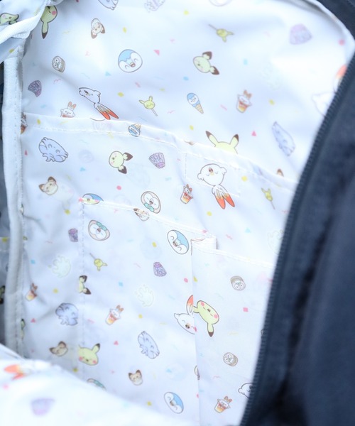 FUNALIVE(ファンアライブ)の「Pokemon ポケットモンスター スクエアジップリュック ポケピース(バックパック/リュック・レディース・ブラック・FREE)」の9枚目の写真