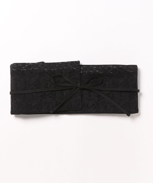 カヤ（カヤ）の「【カヤ】透かし花帯ベルト（ベルト・レディース・ホワイト/パープル/スミクロ・FREE）」の3枚目の写真