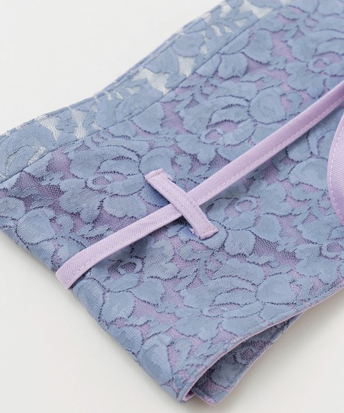 カヤ（カヤ）の「【カヤ】透かし花帯ベルト（ベルト・レディース・ホワイト/パープル/スミクロ・FREE）」の5枚目の写真