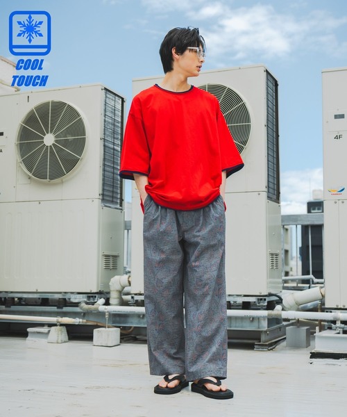 niko and...（ニコアンド）の「【接触冷感】ライトドライイージーパンツ（その他パンツ・メンズ・ピンク/ブルー/ブラウン系その他/ブラック/ネイビー/その他1/チャコール/その他2/グリーン/ブラウン・MEDIUM/LARGE）」の9枚目の写真